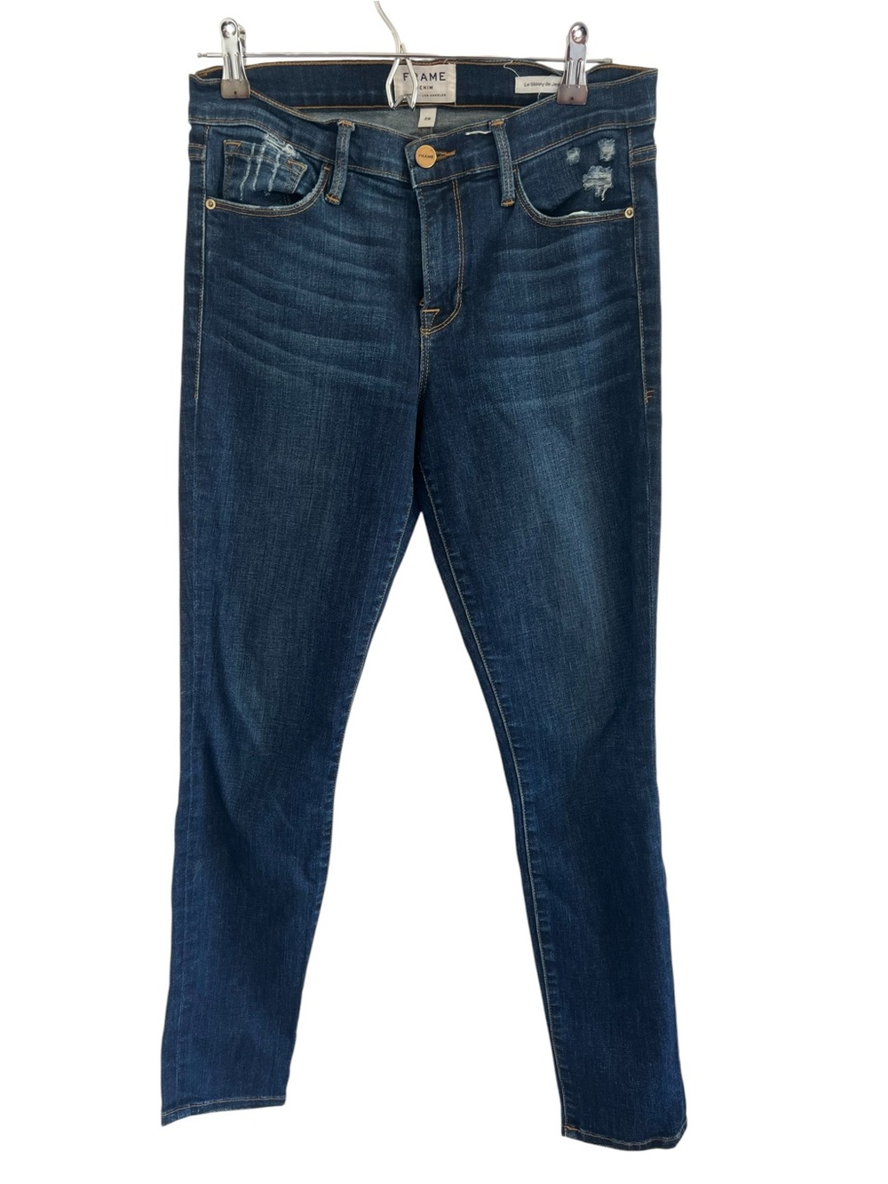 Frame Denim Le Skinny de Jeanne Dark Blue Women's Jeans
